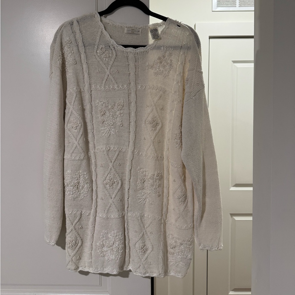 Cream Knit Sweater